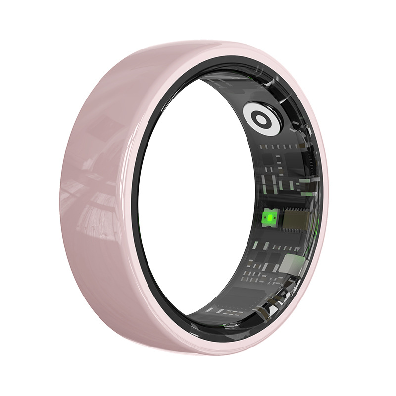 Smart Health Ring Gesture Control 5ATM/IP68 Waterproof HRV Monitor Ceramic Men Women Fitness Sport Sleep Tracker AI APP