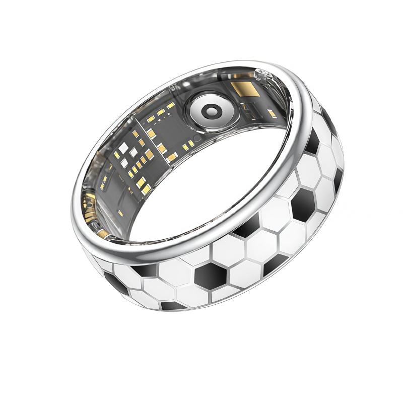 Smart Ring Health Monitor IP68 - Waterproof Fitness Ring Heart Rate SpO2