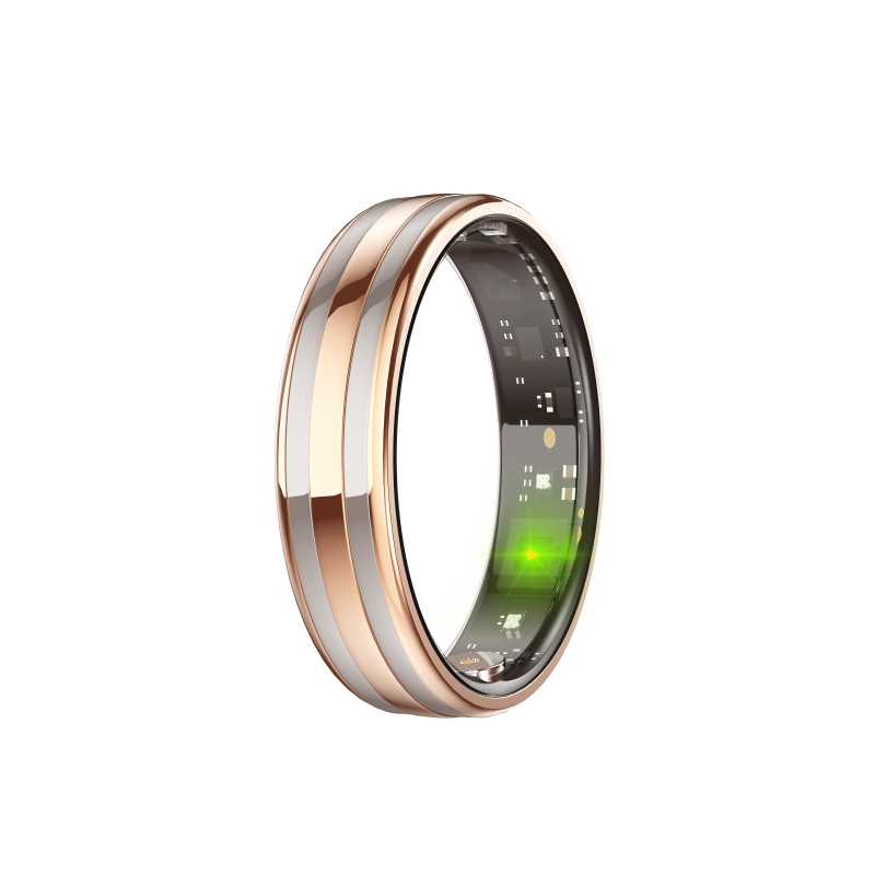 Ultra-Thin Smart Ring – 6.3mm Health Tracker with Heart Rate, Sleep & SpO2 Monitoring