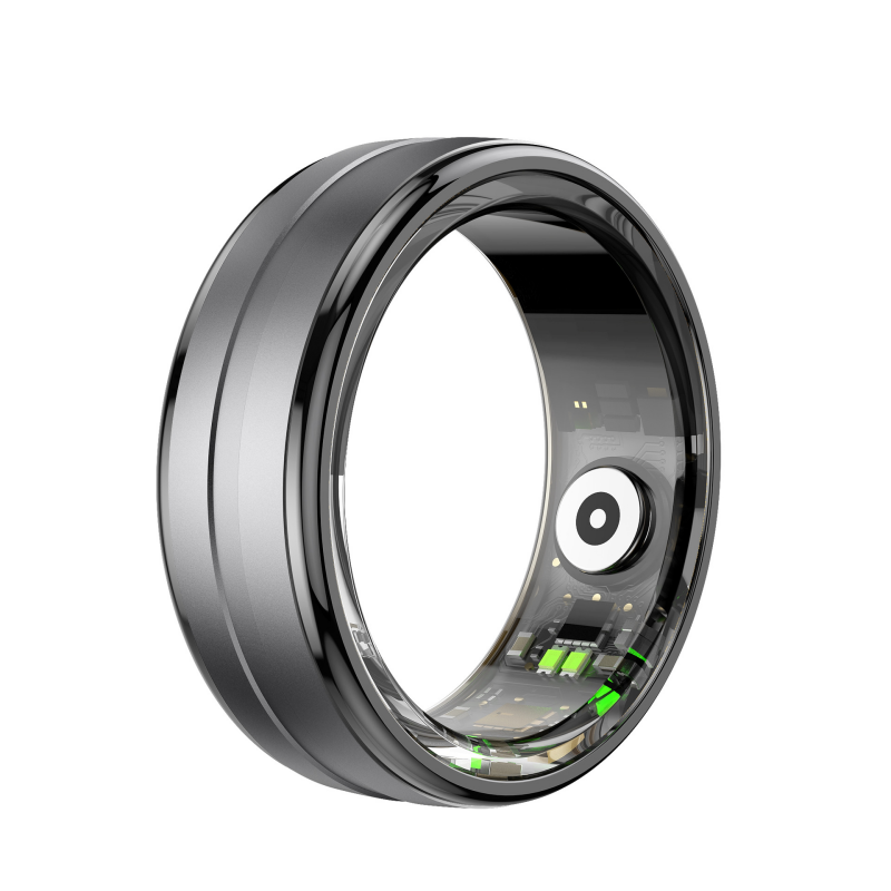 Aluminum Alloy Smart Health & Fitness Tracker Ring Intelligent Wellness Ring