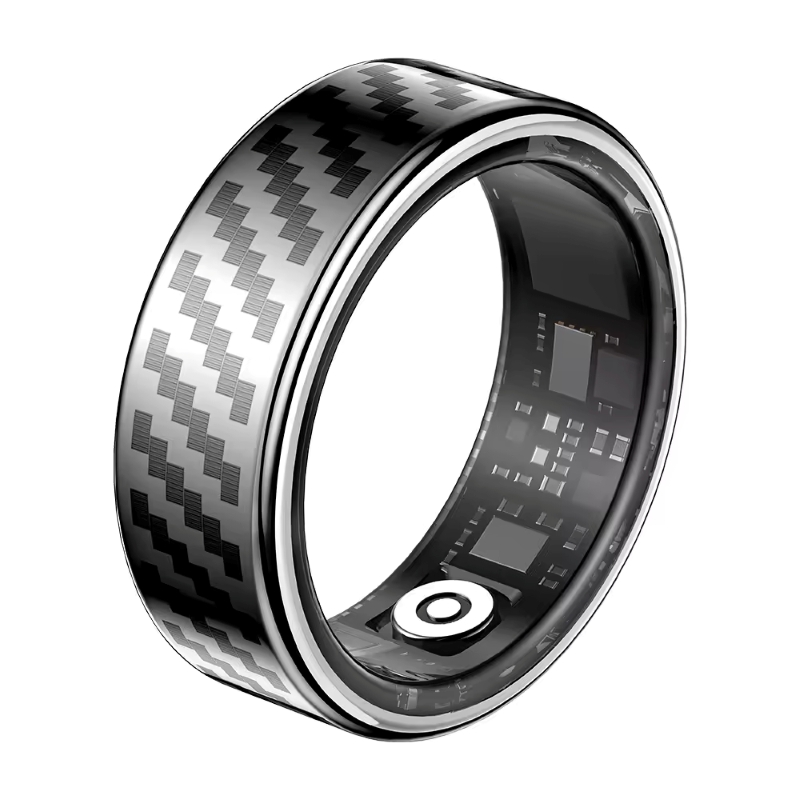 Carbon Fiber Smart Ring Health Tracker - Waterproof Heart Rate Sleep Monitor & Gesture Control Ring for Men, OEM/ODM Wholesale