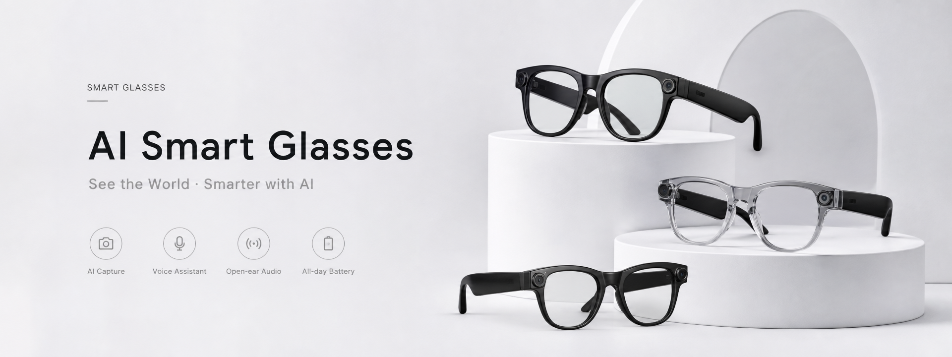 Intelligent AI glasses